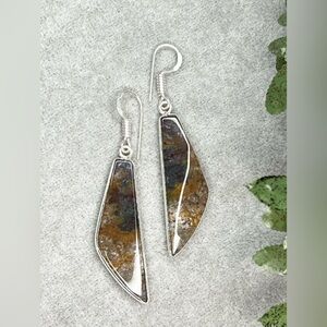 BLOODSTONE EARRINGS